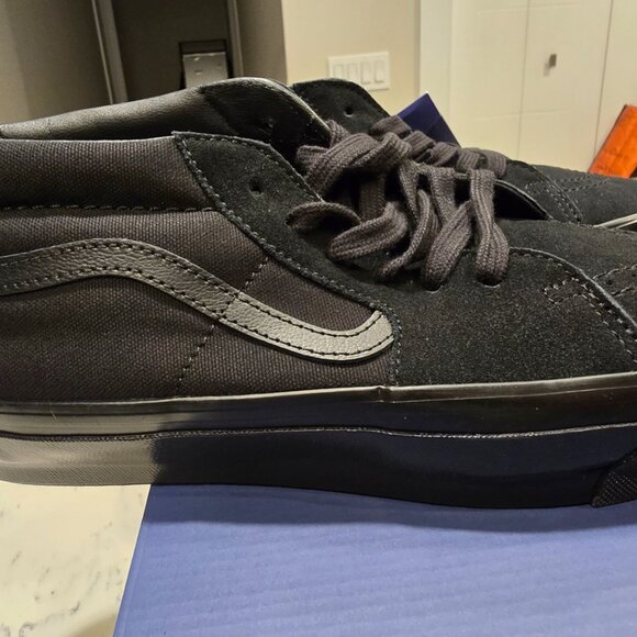 Vans OTW Sk8 Mid 83 LX ALL BLACK Mens WTAPS NOAH J CREW SIZE 10 NEW - Picture 16 of 16